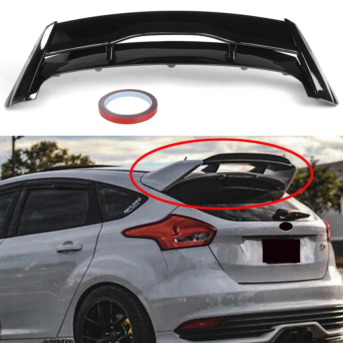 Alerón Ford Focus Modelo Rs 2012 - 2018