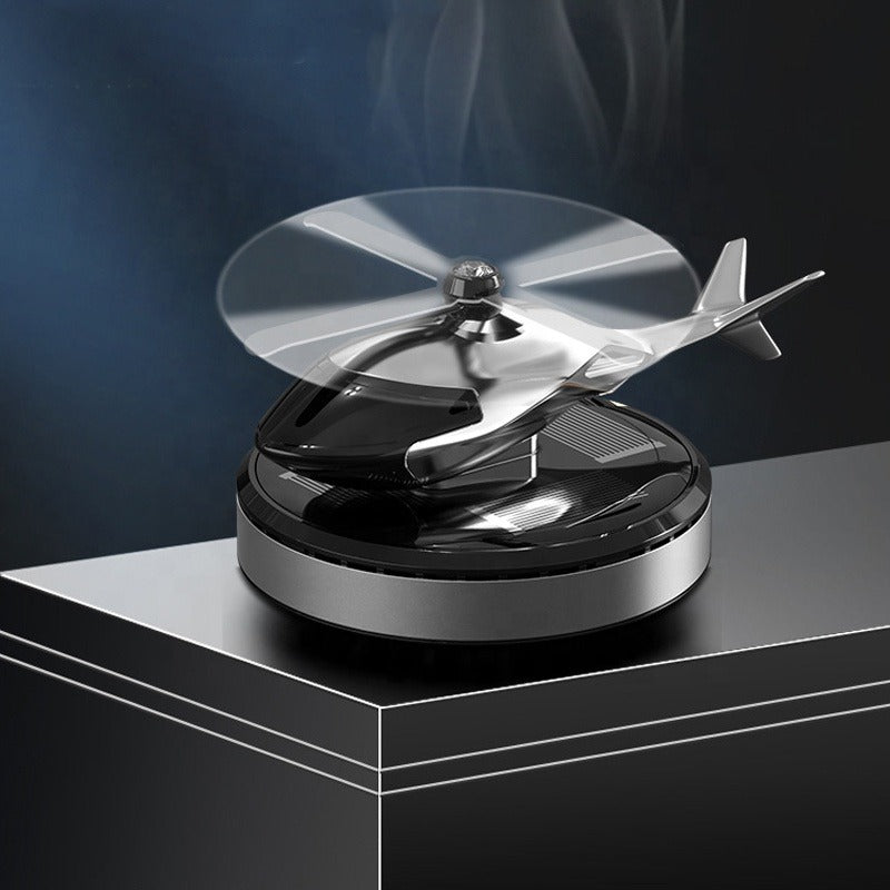 Perfumador Solar Difusor Formato Helicóptero