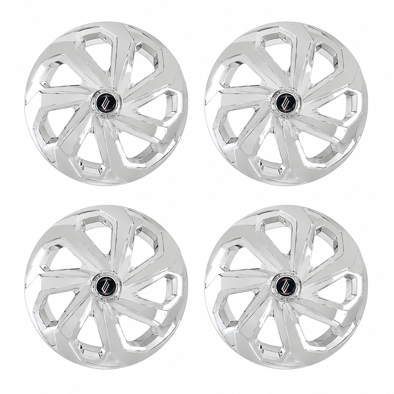 Tazas Rueda SPIDER Cromo R13/R14/R15 x4