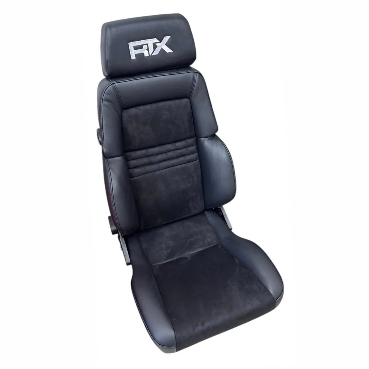 Butaca Deportiva Retro Cuero Y Gamuza Sport Rtx