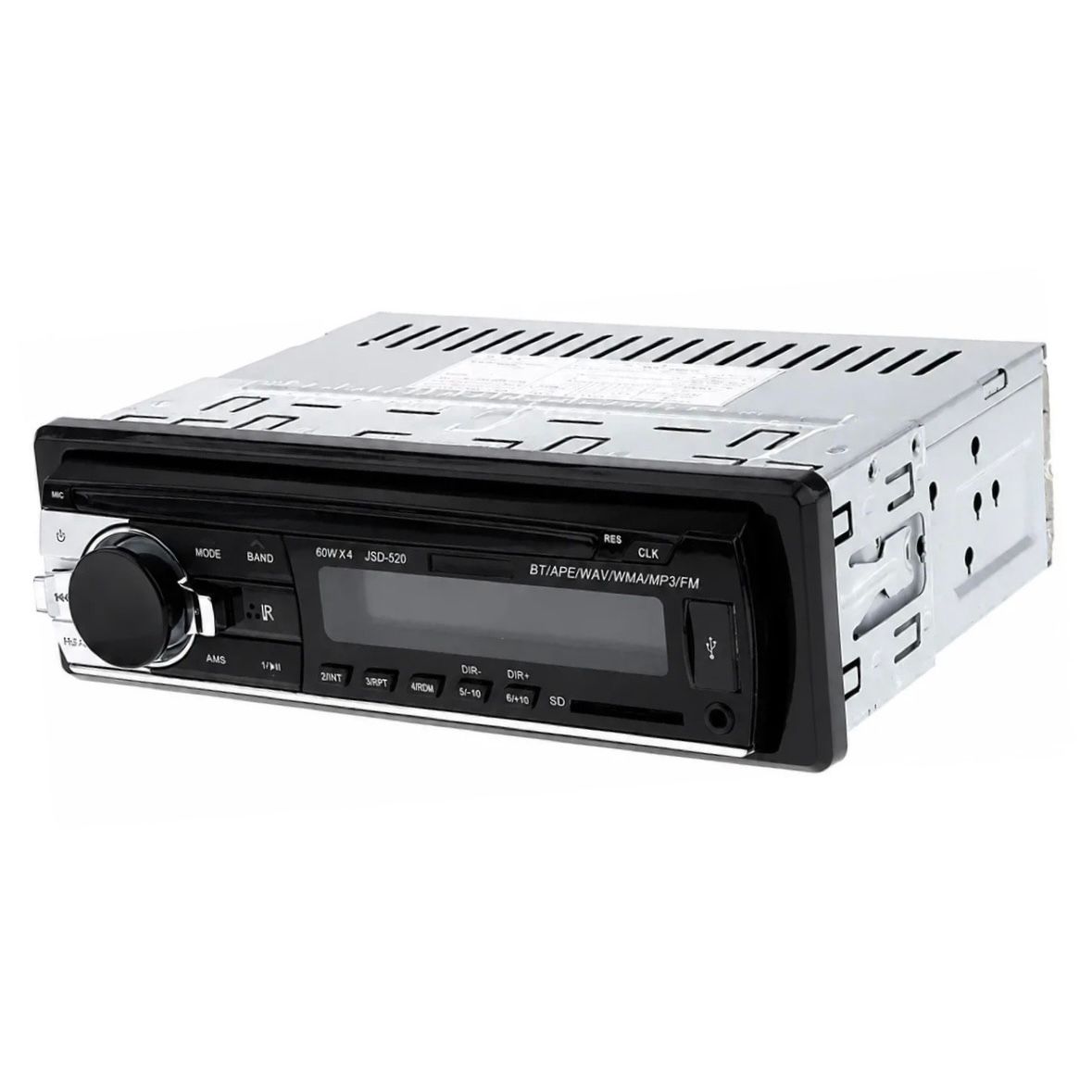 Radio Para Auto, 1 Din Bluetooth / Aux / Usb / Sd / Rca