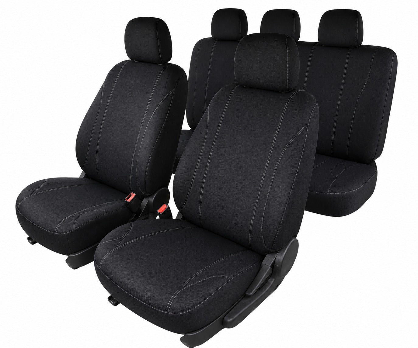Juego Cubreasiento 9pcs + Alfombras + Cubre Volante 3 En 1