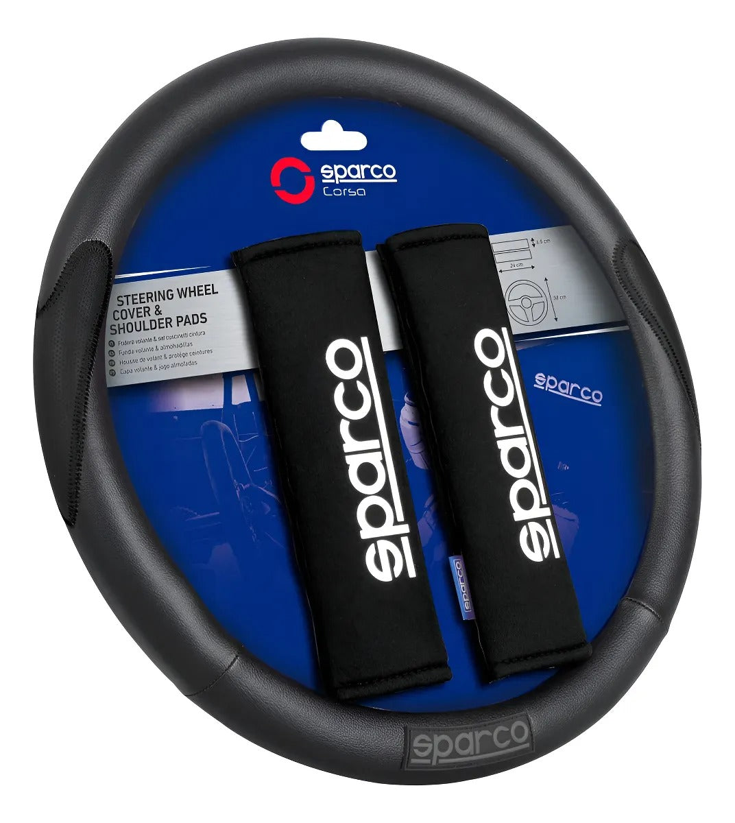 Kit Cubre Volante + Cubre Cinto SPARCO