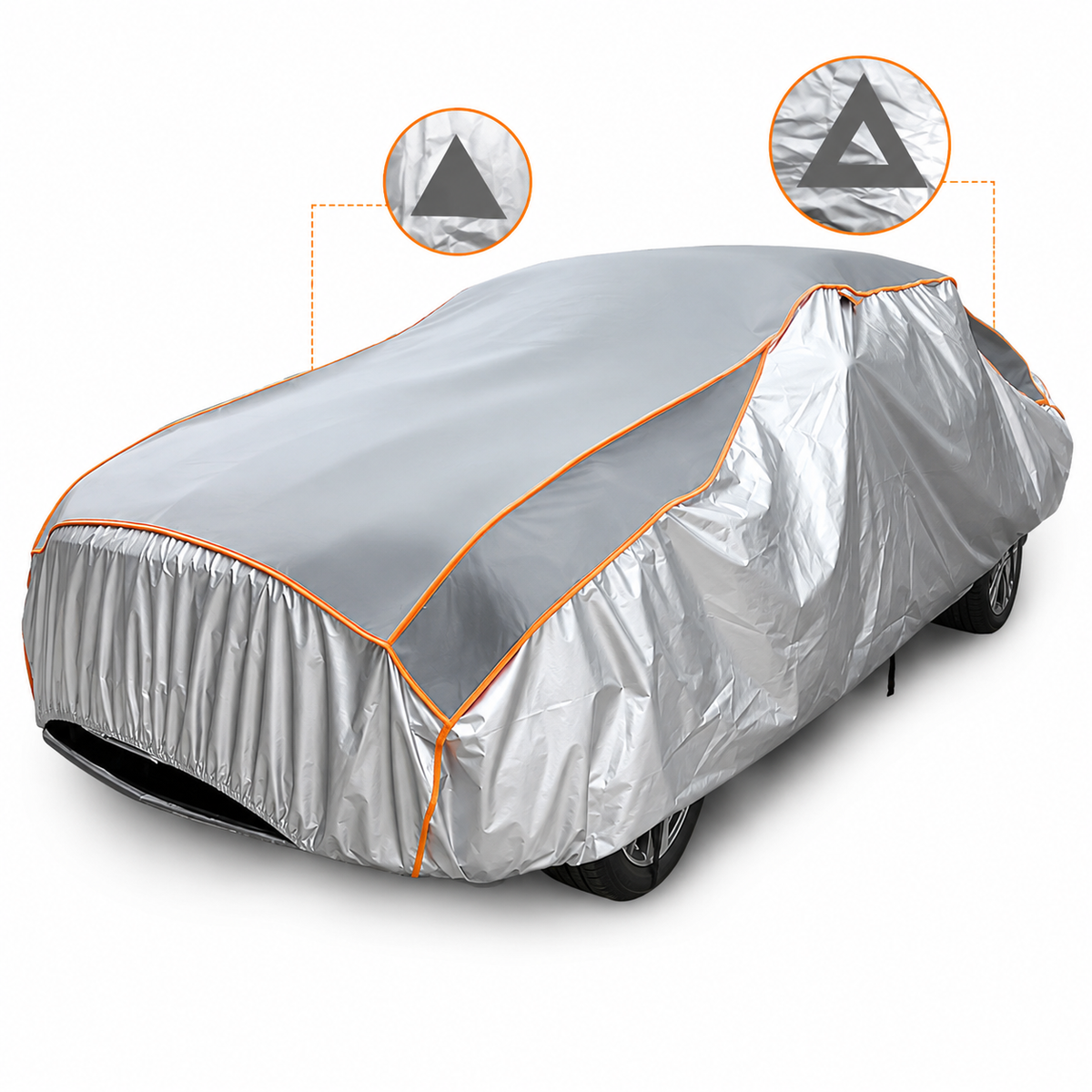 Cubre Auto Funda Forro Anti Granizo Doble Capa Protección XL