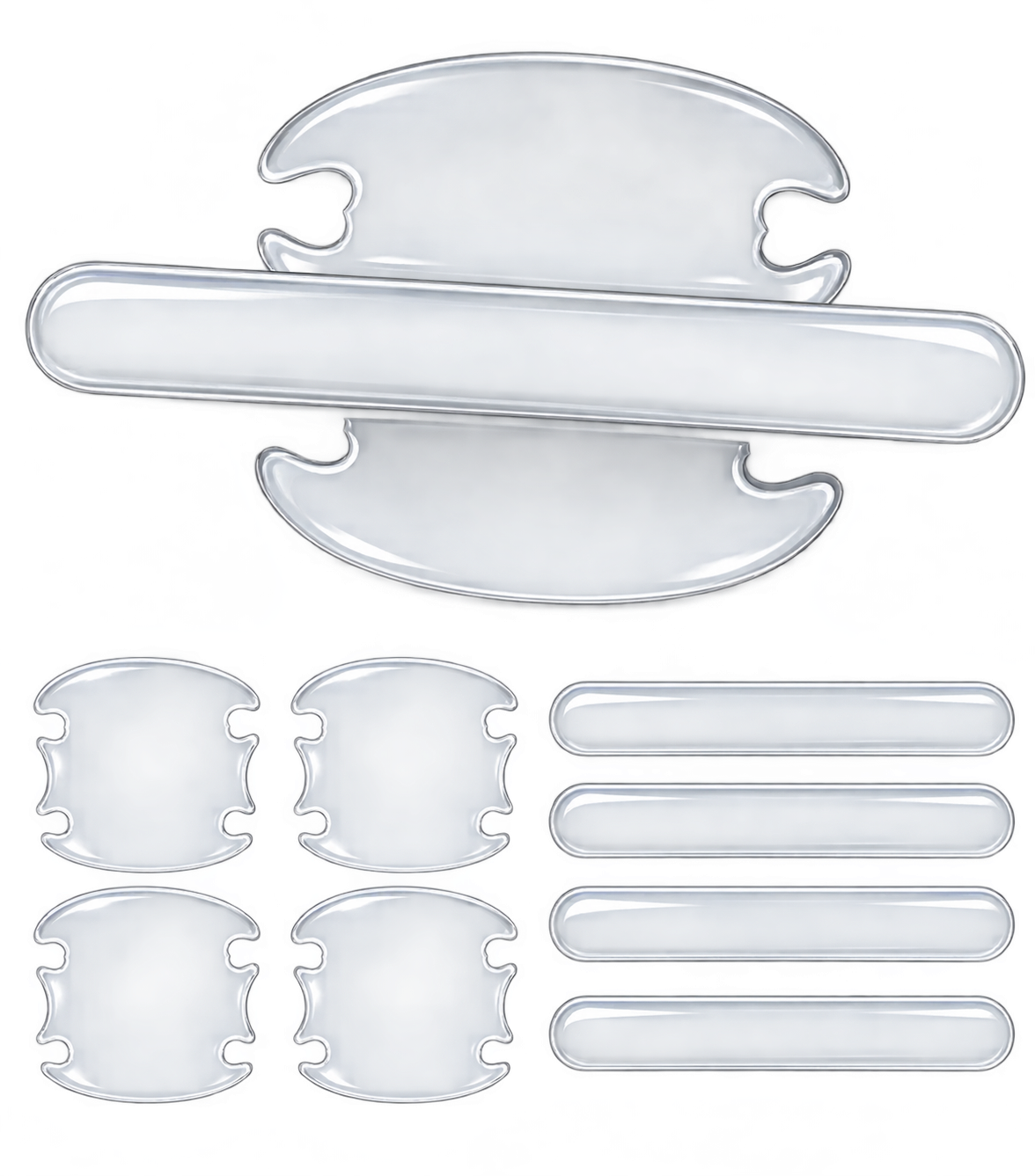 Protectores De Manijas Y Pestillos Varias Marcas X4 Puertas
