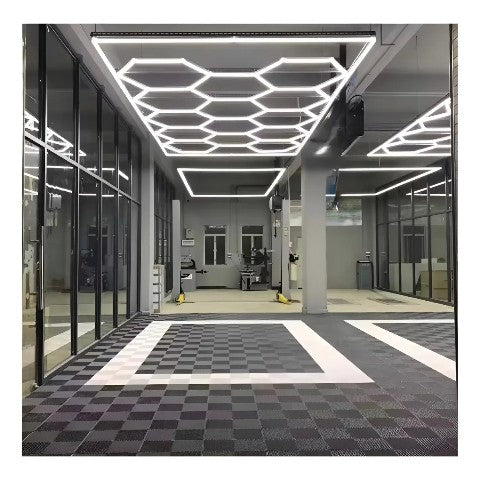 Luz led panel hexagonal Decoiluminación
