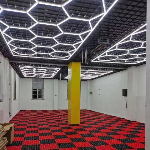 Luz led panel hexagonal Decoiluminación