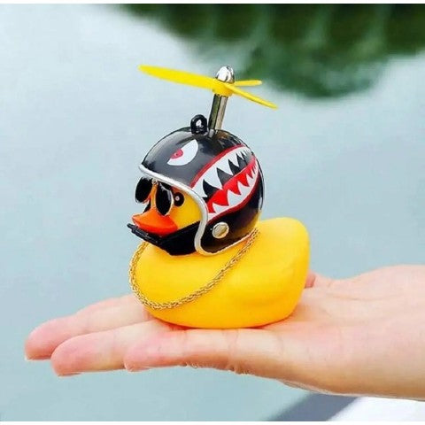 Adorno Pato Fachero Para Coche Adhesivo Con Accesorios-