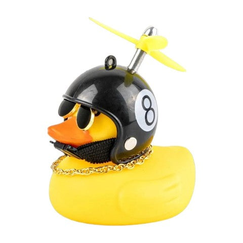 Adorno Pato Fachero Para Coche Adhesivo Con Accesorios 8