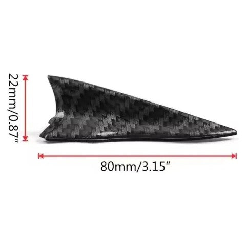 Antena Techo Auto Camioneta Aleta Tiburon Fibra Carbono X10