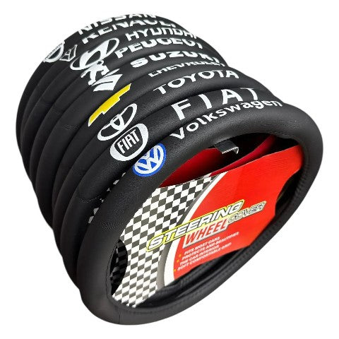Cubre Volantes Para Auto Premium Cuero De Marcas