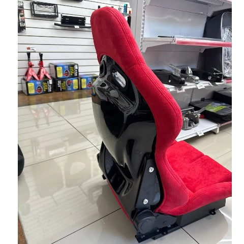 Butaca Deportiva Autos Con Corredera Reclinable Roja Rtx