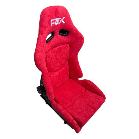 Butaca Deportiva Autos Con Corredera Reclinable Roja Rtx