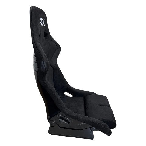 Butaca Deportiva Fija Competición Gamuza Sport Rtx Negra