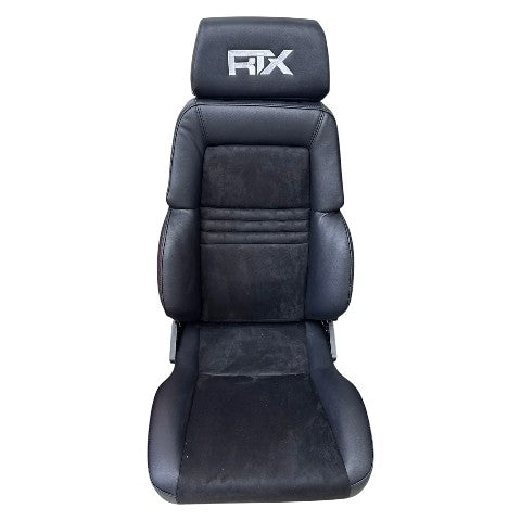 Butaca Deportiva Retro Cuero Y Gamuza Sport Rtx