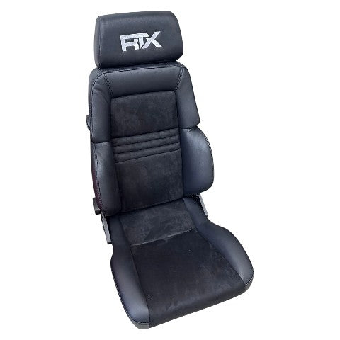 Butaca Deportiva Retro Cuero Y Gamuza Sport Rtx