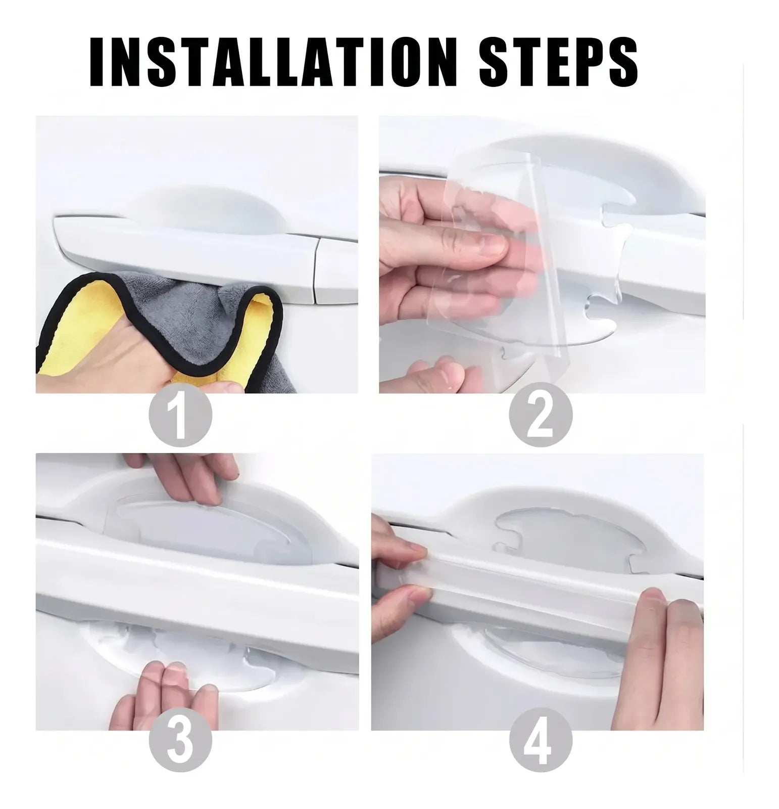 Protectores De Manijas Y Pestillos Varias Marcas X4 Puertas