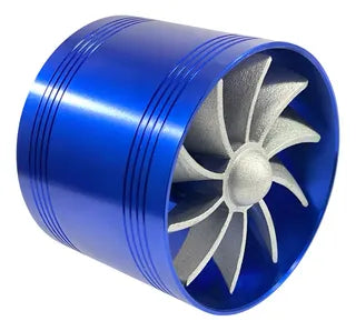 Ventilador Turbina Admision De Aire Azul Chico
