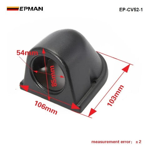 Panel de instrumentos para coche, con soporte de 52 mm