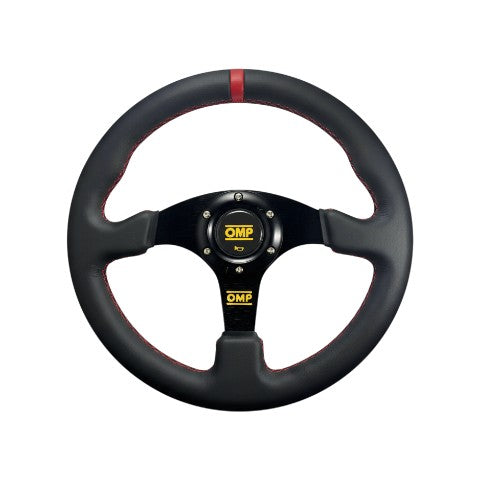 Volante Deportivo Omp Universal 350mm Cuero