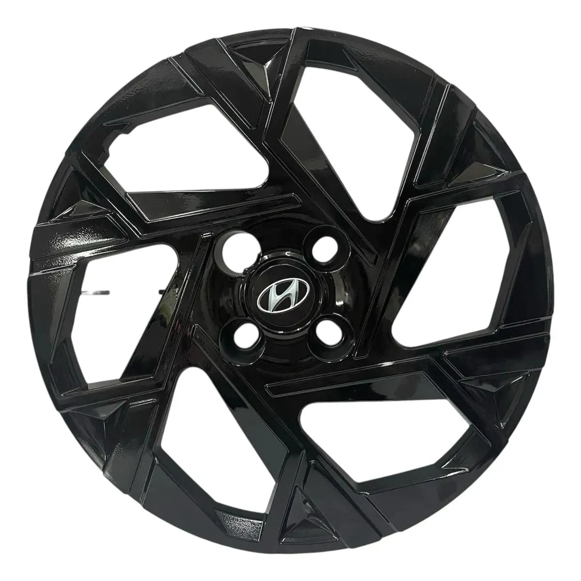 Taza Tasa Rueda Hyundai Hb20 New R14 Juego X1 Negro