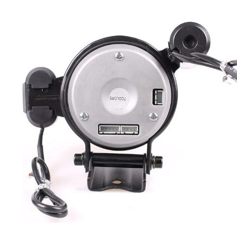 Tacómetro Shifter Rpm 12v Regulable Con Cañón De Luz