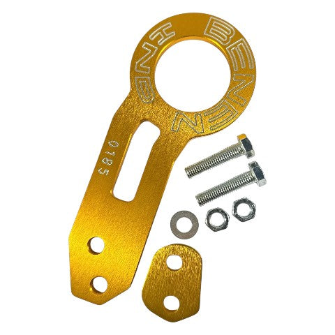 Gancho Remolque Competición De Aluminio Anodizado Auto Fijo