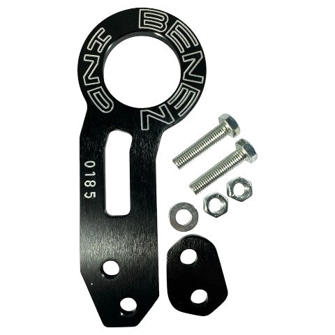 Gancho Remolque Competición De Aluminio Anodizado Auto Fijo