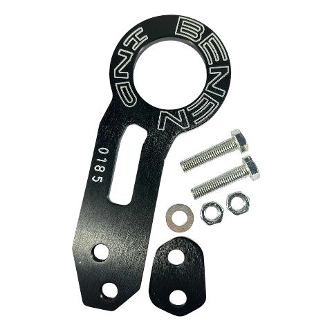 Gancho Remolque Competición De Aluminio Anodizado Auto Fijo