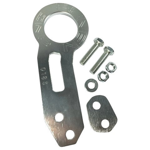 Gancho Remolque Competición De Aluminio Anodizado Auto Fijo