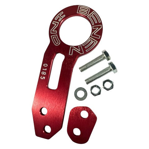 Gancho Remolque Competición De Aluminio Anodizado Auto Fijo