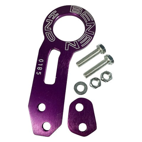 Gancho Remolque Competición De Aluminio Anodizado Auto Fijo