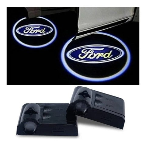 Luces De Puerta Auto Proyector Cortesía Logo