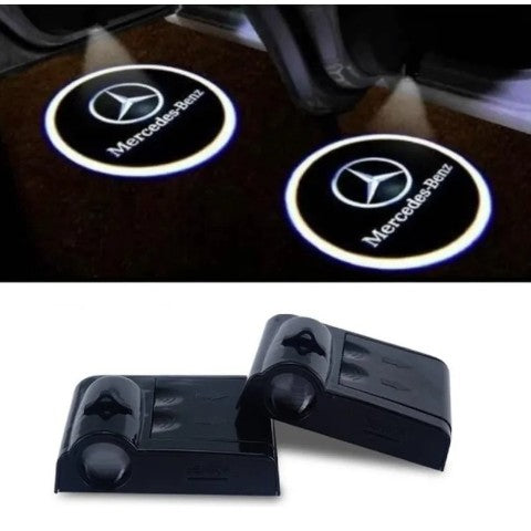 Luces De Puerta Auto Proyector Cortesía Logo