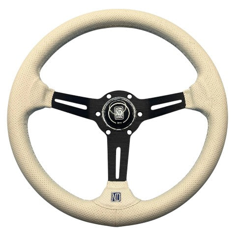 Volante Deportivo Diseño Nardi Blanco Torino