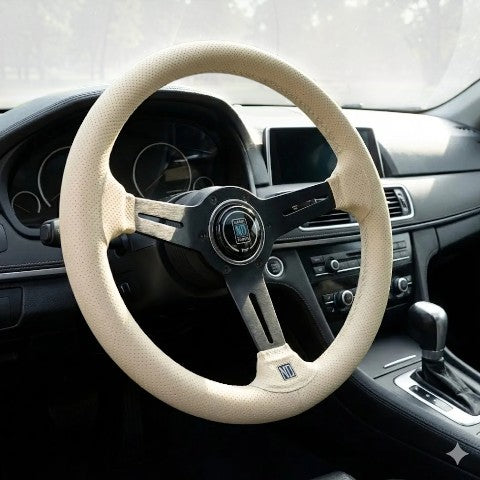Volante Deportivo Diseño Nardi Blanco Torino