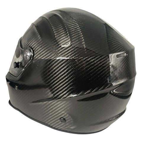 Casco Homologado Fia - Fibracarbono Auto Y Karting