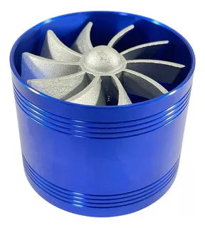Ventilador Turbina Admision De Aire Azul Chico