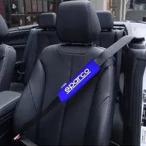 Cubre Cinto Protector Cinturón Sparco Deportivo Tuning Azul