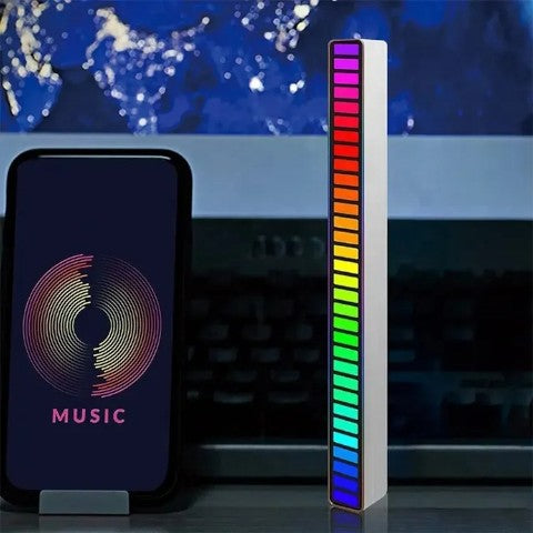 Luz RGB control de música