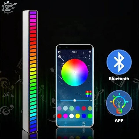 Luz RGB control de música