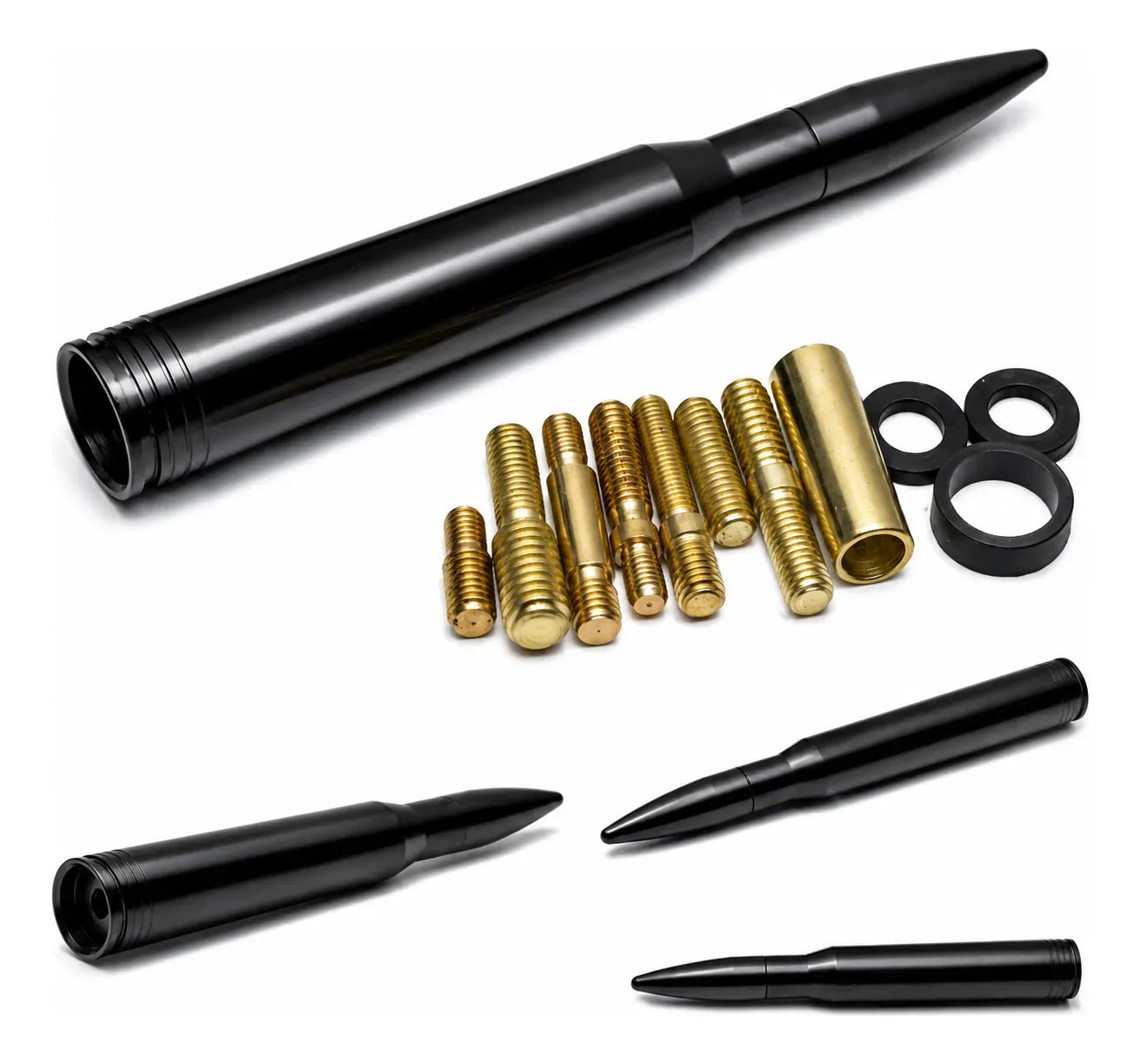 Antena Para Auto Formato Bala Con Adaptadores