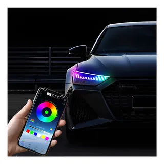 Tira Led Rgb Auto 12 V Flexible Posición & Señalero