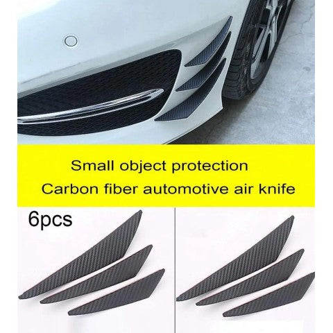 6pcs universales bumper spoiler