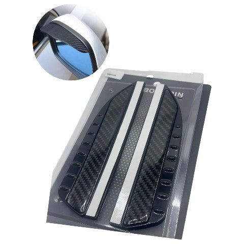 2 Piezas Viseras De Lluvia Para Espejo Retrovisor De Coche
