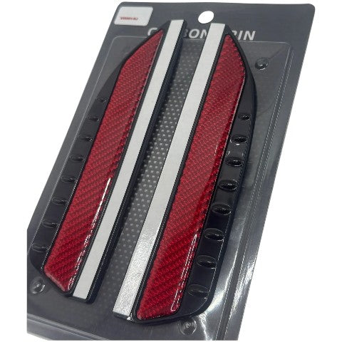 2 Piezas Viseras De Lluvia Para Espejo Retrovisor De Coche