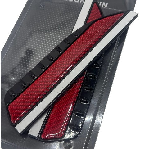 2 Piezas Viseras De Lluvia Para Espejo Retrovisor De Coche