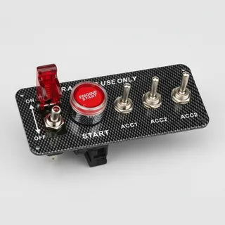 Tablero botón de arranque Racing