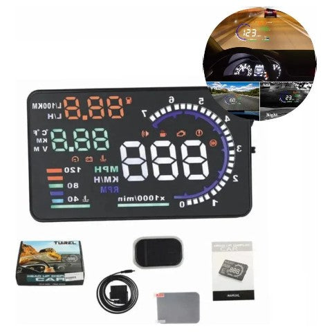 Tablero Indicaciones Para Parabrisas Head Up Display