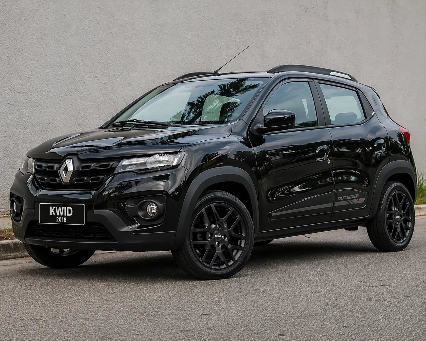 Tazas Tasa Renault Kwid 2018/20 Negras